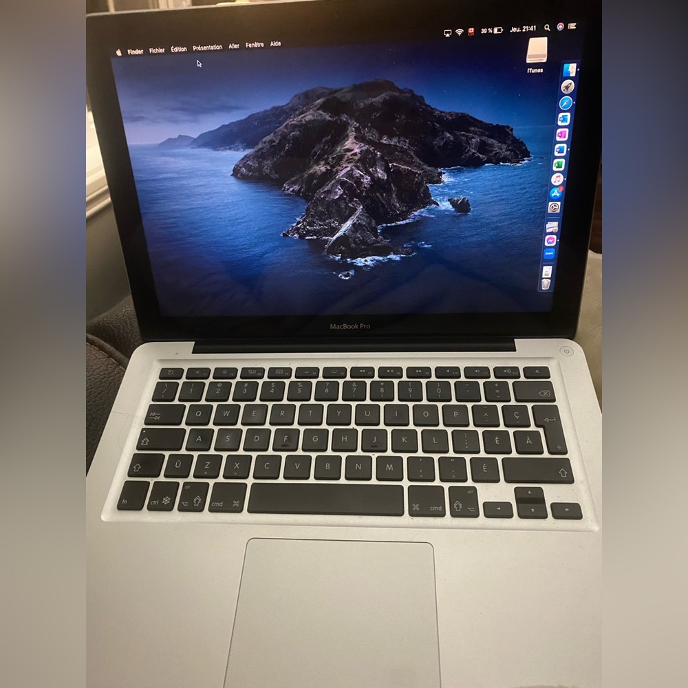 Apple MacBook Pro - Silver and Black